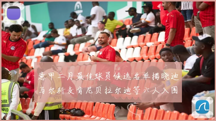 意甲二月最佳球员候选名单揭晓迪马尔科麦肯尼贝拉尔迪等六人入围